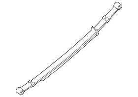 55020-ea20a Nissan Genuine Leaf Spring Assembly