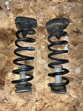 Csp-50146 Nissan Sentra Coil Spring Pair Rear Driver Left Passenger Right Oem 2007-2010