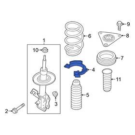 540354ba0a Nissan Oe For Altima 2019-2025 Front Lower Coil Spring Insulator