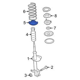 54035ja000 Nissan Oe For Altima 2007-2013 Coil Spring Insulator