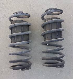 E5sc-5560-ma Oem Ford 1987-1993 Mustang 5.0 Lx Coupe Notch Rear Coil Springs Mil