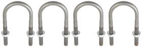 5705br4 Oer 1967-73 Mustang Rear Leaf Spring U-bolt Set Of 4