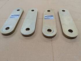 Gu37011-4.5 Offroad Design Ord 4.5 Inch Straight Leaf Spring Shackle 2 Holes