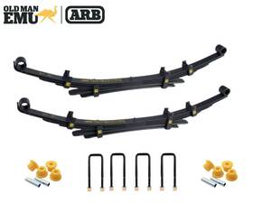 El111r Old Man Emu Arb/ome Rear Leaf Springs Kit With Bushings 2-2.5 Inch Lift For 05-23 Toyota Tacoma