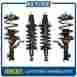 11642 Oredy Set Of 4 Front Rear Shocks Struts Coil Springs For 2001 2005 Honda Civic 11641 15381 15382