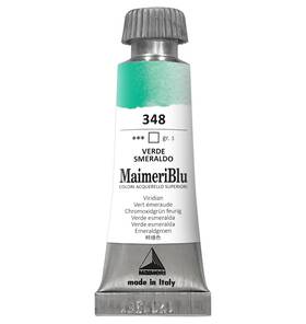 5a0029rs-1gd5r Pacon 032810007070 Maimeriblu Superior Watercolor Paint 12ml-viridian