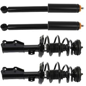 Ew844233a01 Parautostore 4x For 2010-2015 Buick Lacrosse Fwd Front Complete Struts Rear Shocks Spring