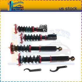 Pt11005901am Partsmarket2018 For 1995-1998 Nissan 240sx S14 Coilovers Shock Suspension Spring Kits Adj Height