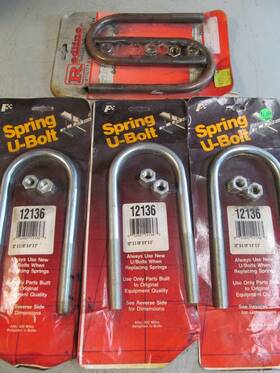 Perfection Automotive Products Windsor Ontario 032801121363 Rear Leaf Spring U-bolts New Old Stock Lk