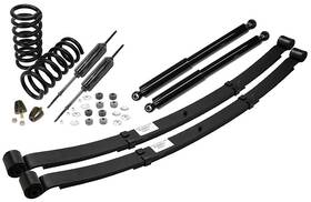 Dfrk1950p-23 Pontiac 1950 Chieftain Deluxe Lowering Kit 2 Inch Front 3 Rear
