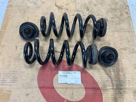 11369 Porsche 2019-2022 Cayenne 3.0l Awd Rear Left / Right Coil Spring Set Pair Oem