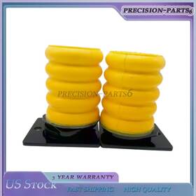 Ssr-312-54 Precision-parts6 2x Rear Air Helper Springs Kit 4wd Fits For 14-21 Dodge Ram 2500 3500