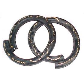 Crsht00156 Premium Replacement Parts Rubber Rear Pair Coil Spring Insulators