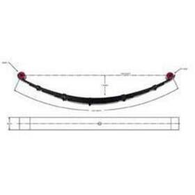 31211l Pro Comp Suspension Explorer Leaf Spring