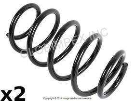 34397820 Pro Parts For Saab 2006-2008 Coil Spring Front 2 Pcs 1 Year Warranty