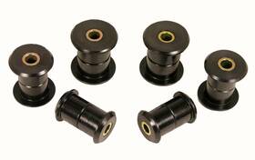 Prothane 636169172946 99-14 Chevy Silverado 1500/2500 2/4wd Rear Spring Bushings - Black