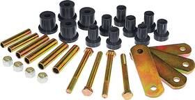 Mn41012g Prothane 1960-76 Mopar A-body Heavy Duty Shackles With Black Polyurethane Bushing Set