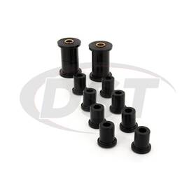 Tlx-pro1-1003-bl-cl360a70 Prothane Spring And Shackle Bushings For Jeep Cj5/cj7 1976-1986 Rear Black
