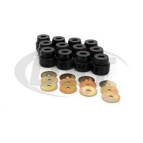 Tlx-pro7-143-bl-cl360a71 Prothane Strut Rod Bushings For Gmc Yukon 1999-2007 Rear Red