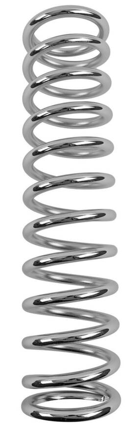 14cs125 Qa1 Precision Products Coil-over Spring 125 Lbs./ Inch Rate 14in L 2.5in Dia Chrome
