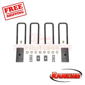 L65294 Rancho Rear 1.5 Inch Lift Leaf Spring Block Kit For Toyota Tacoma 4wd 2005-2006