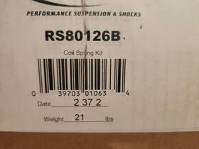 Rs80126b Rancho Coil Spring Set New