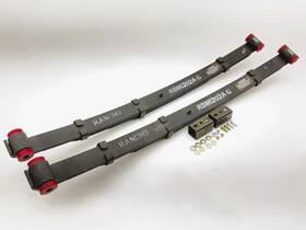 Rs86202-2 Rancho 2 Rs86202 Front Leaf Springs - Raises By 2.5 Inch 1973-1986 Chevy