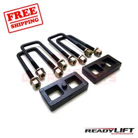 Readylift 657896920778 Susp. Leaf Spring Block Kit R 1 Inch For Che Silverado 2500 Hd 2001-2010