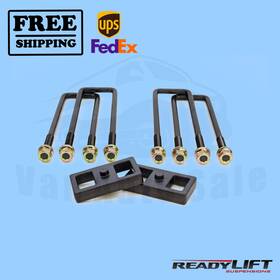 Readylift 657896921386 Susp. Leaf Spring Block Kit Rear 1 Inch For Gmc Sierra 2500 Hd 2011-2015