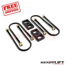 L2316685 Readylift Suspension Leaf Spring Block Kit Rear 1 Inch Lift For Ram 2500 2011-2013