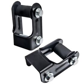Lom4hu Rear Left And Right Leaf Spring Shackle Kit For Chevy Blazer S10 Pickup 1994