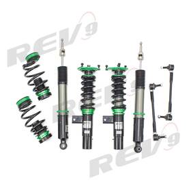 Rev9 53463 32 Damping Hyper-street 2 Mono Tube Coilover Kit For 05-14 Vw Golf Mk5 Mk6