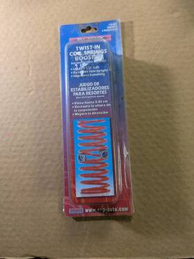 735-6048 Ride Effex 18-9001 4 Piece Twist In Coil Springs Booster Spacer Superior Auto