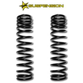 Rk04186p Rock Krawler 1.5 Inch Front Lift Coil Springs For 2007-2018 Jeep Wrangler Jku 4-door