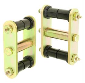 Ce-9034 Rockjock 4x4 For 76-86 Cj Hd Leaf Spring Shackles Rear With Urethane Bushings