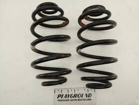 517-59946c Saab 9-3 Convertible Pair Of Left And Right Rear Coil Springs Fits 2004-2011 04 05