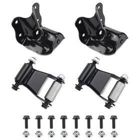 567422 Sappp Rear Leaf Spring Shackle Hanger Bracket Kit Fits For Ford Mazda Ranger Black