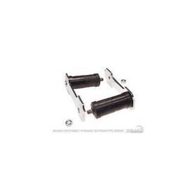C5zz-5776-gtssl Scott Drake Leaf Spring Shackle Kit Stainless Steel