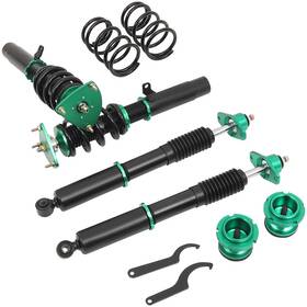Sd11890801p4 Sdp4 Fits 2004-09 Mazda 3 Coilovers Shocks Struts Suspension Springs Kits Adj Height