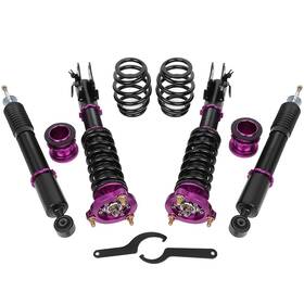 Sd11903501p4 Sdp4 Coilovers Fits 2006-2011 Honda Civic Struts Adjustable Height Shocks Absorber
