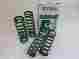 Ska00-aub00 Tein S-tech Lowering Springs 92-95 Honda Civic 93-97 Del Sol