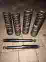 Sl500 1998 Mercedes Front And Rear Coil Springs R129 Suspension