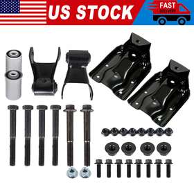 11301002 Sparkwhiz Rear Leaf Spring Hanger Bracket And Shackle Kit For 2007-2009 Chevrolet Tahoe Us