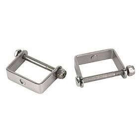 91033203 Speedway Motors Stainless Steel Spring Clamps For 2-1/4 Inch Wide Leaf