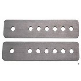 91043301 Speedway Motors 6061-t6 Aluminum 1/4 Inch Thick Shackle Plates 9-1/4 Long