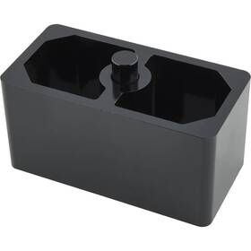 916431-250 Speedway Motors Black Aluminum 2-1/2 Inch Extruded Leaf Spring Lowering Block