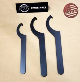 Sr-spanner-wrench-3 Streetrays Originals F2 D2 New Set Of 3 Steel Spanner Coilover Wrenchs Adjustment Tools