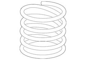 20330aj05a Subaru Genuine Coil Spring