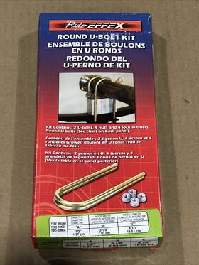 Superior 077705131346 13-0134a Leaf Springs U-bolt Kit - 6-1/2 Inch X 3-1/8 1/2 New