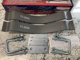11-1035 Superior 3 Inch Leaf Spring Helper Kit Increases Load Capacity By 1 500 Lbs